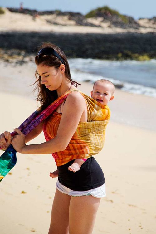 Wrapsody Hope Breeze baby wrap in airy gauze Wrap Your Baby