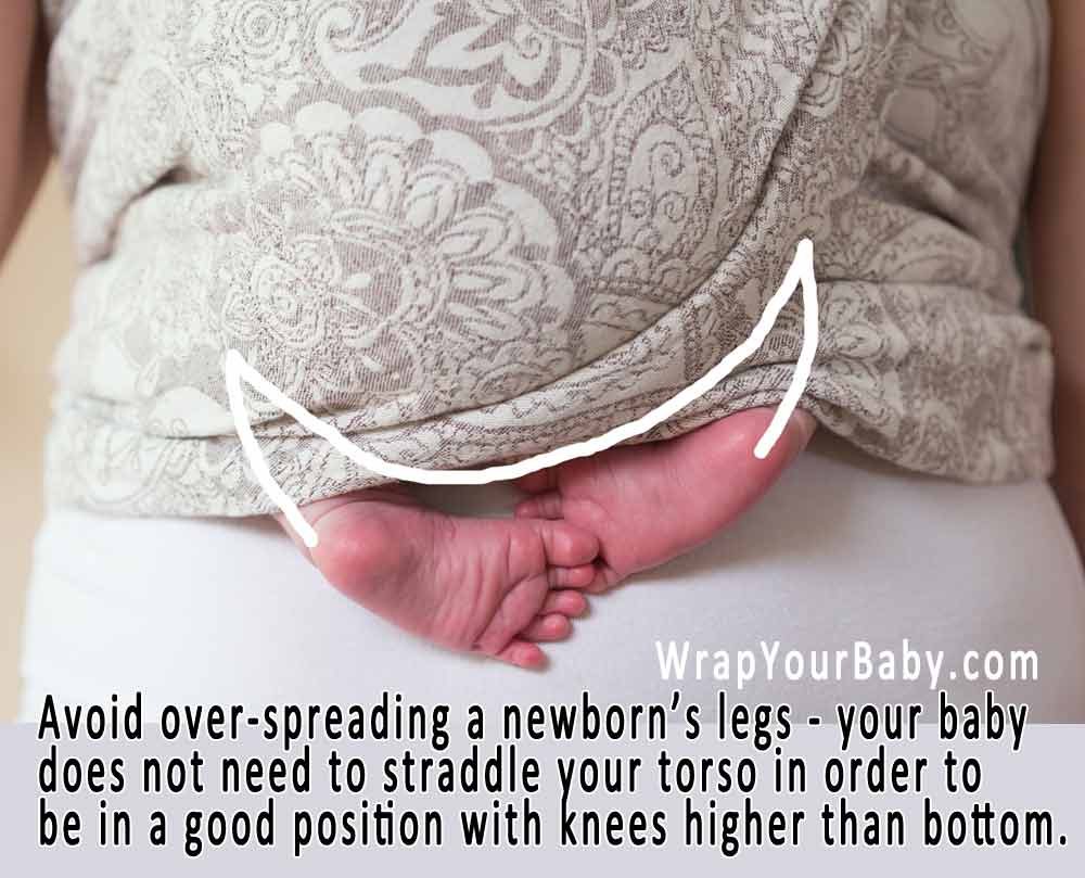 Newborn Leg Positioning