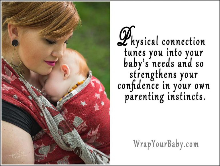 Babywearing Benefits to Parents Wrap Your Baby