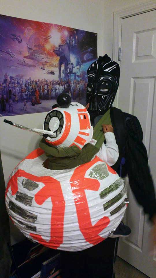 BB8 Star Wars Babywearing Costume