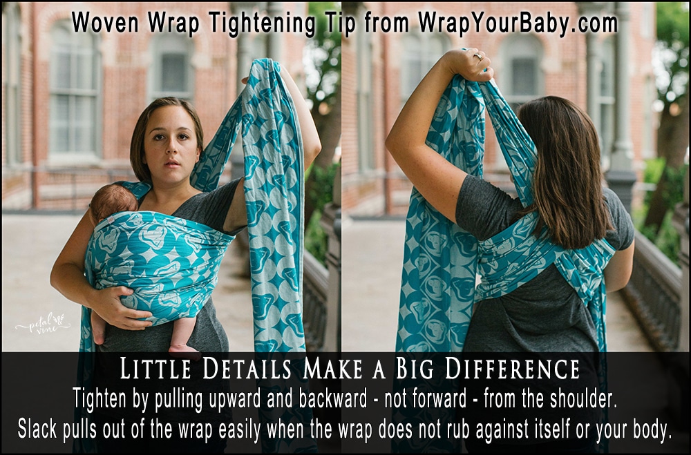 How to Tighten a Woven Wrap