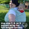 Plus Size Wrap Babywearing Options - Wrap Your Baby