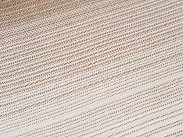 Girasol Earth Wrap brown and natural shade stripes