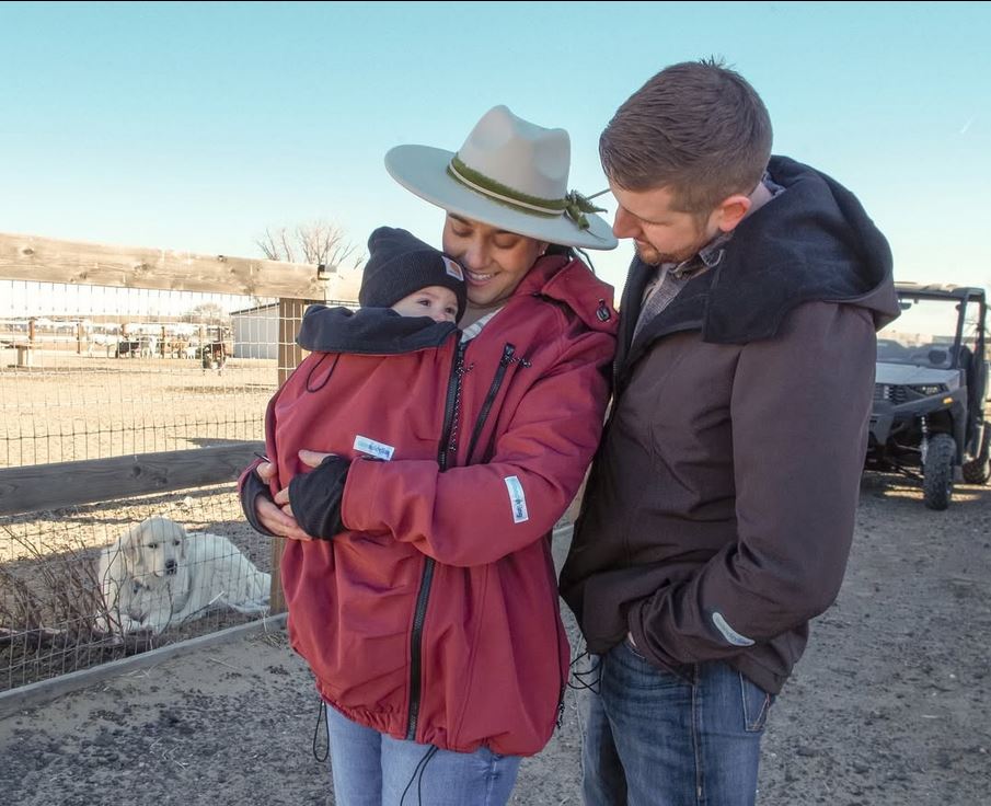 Wewildy Babywearing Jacket Front Carry Wine Wewildy Babywearing Jacket Front Carry Wine